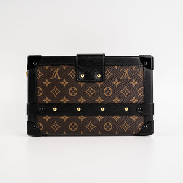 Louis Vuitton Petite Malle Monogram Clutch Bag