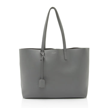 Saint Laurent Calfskin Large Shopping Tote (SHF-pwhKvE)