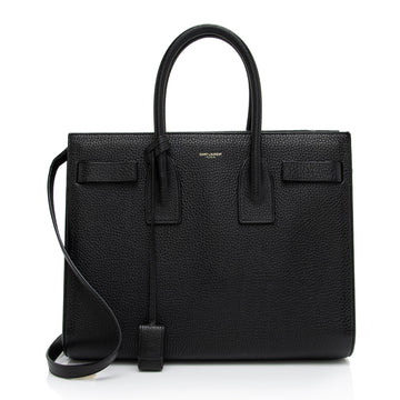 Saint Laurent Calfskin Sac De Jour Small Tote (SHF-Tclul6)