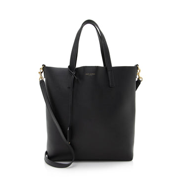 Saint Laurent Calfskin Toy Shopping Tote (SHF-22645)
