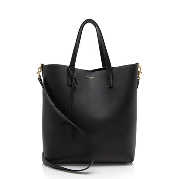 Saint Laurent Calfskin Toy Shopping Tote (SHF-Txsnak)