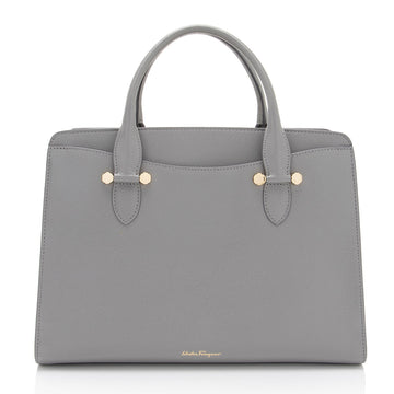 Salvatore Ferragamo Calfskin Today Medium Tote (SHF-9Eklg7)