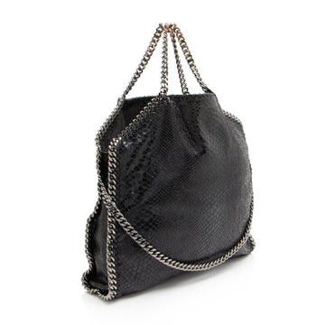 Stella McCartney Faux Python Falabella Small Tote
