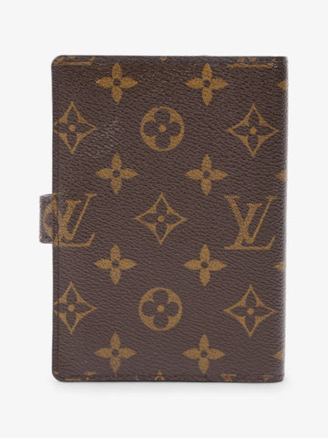 Louis Vuitton Small Ring Agenda Cover Monogram Coated Canvas