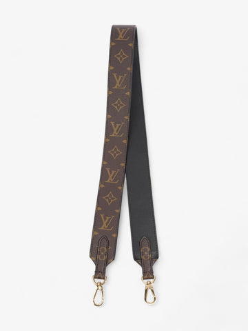 Louis Vuitton Bandouliere Bag Strap Monogram / Gold Canvas