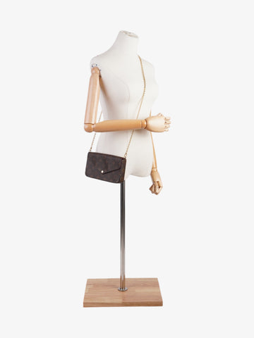 Louis Vuitton Pochette Felicie Monogram Coated Canvas