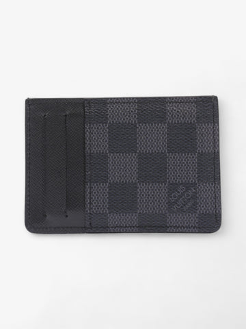 Louis Vuitton Card Holder Damier Graphite Coated Canvas