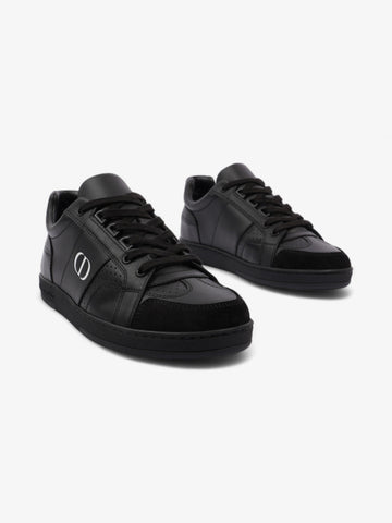 Christian Dior Low-top Sneakers Black / White Leather EU 36.5 UK 3.5