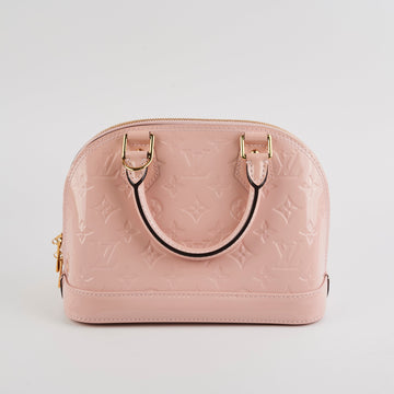 Louis Vuitton Alma BB Patent Pink