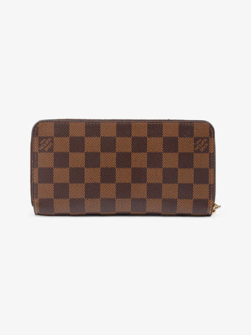 Louis Vuitton Zippy Wallet Damier Ebene Coated Canvas