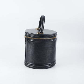 Louis Vuitton Vanity Case Epi Black
