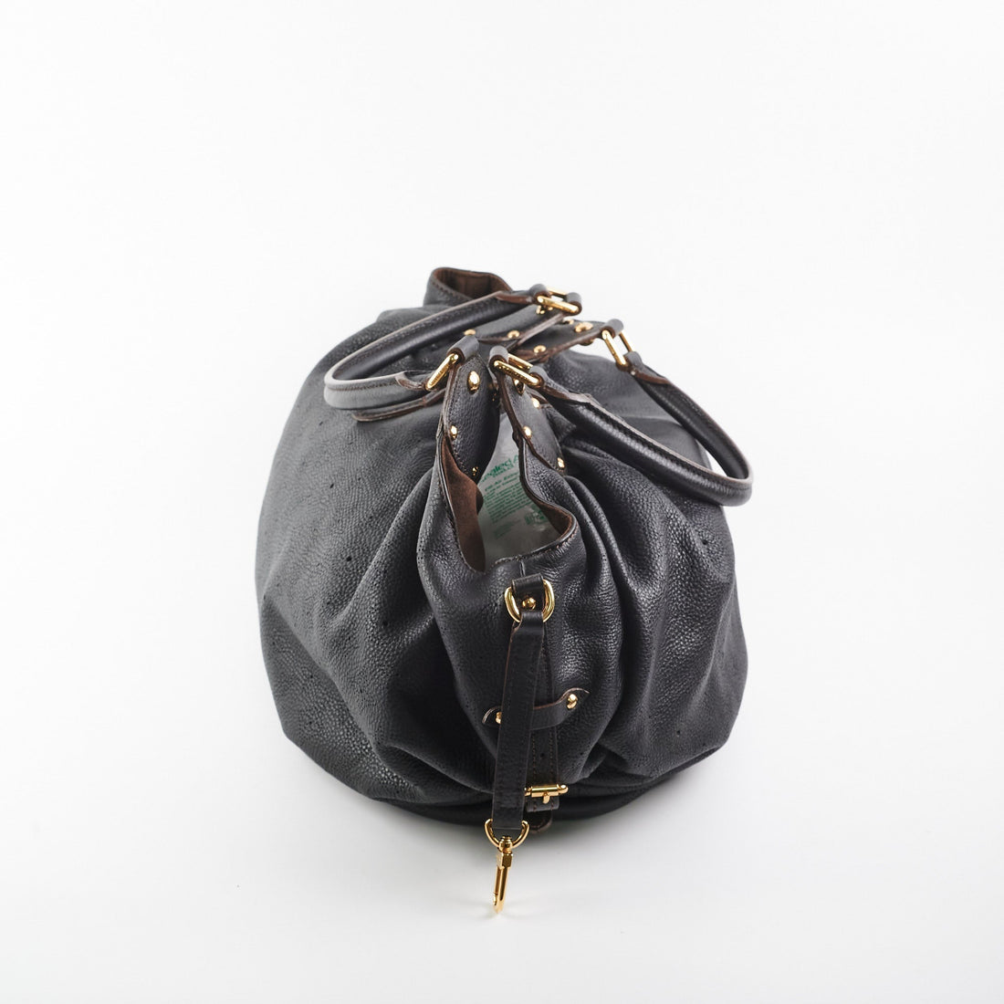 Louis Vuitton Mahina XL Monogram Black Shoulder Bag
