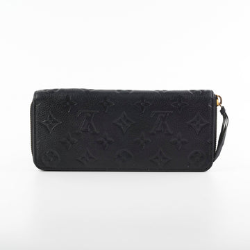Louis Vuitton Monogram Empreinte Black Zippy Wallet