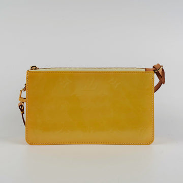 Louis Vuitton Vintage Yellow Vernis Pochette