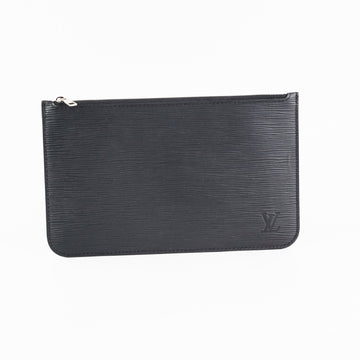 Louis Vuitton Neverfull MM Black Epi Pouch