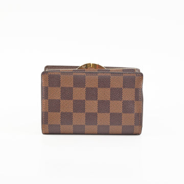 Louis Vuitton French Purse Damier Ebene