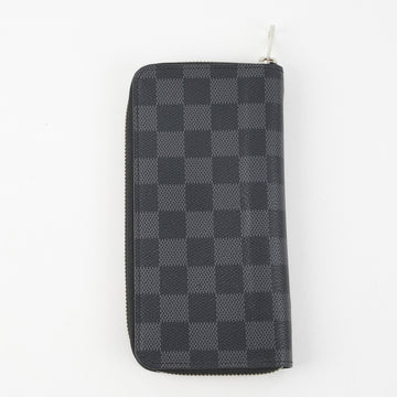 Louis Vuitton Zip Wallet Damier Graphite