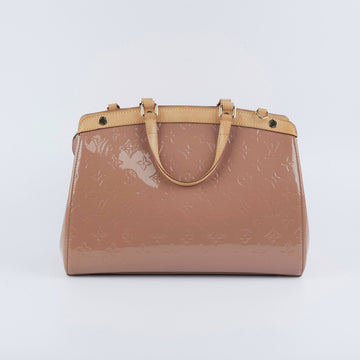 Louis Vuitton Brea Vernis Beige MM Bag