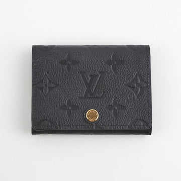 Louis Vuitton Monogram Empreinte Black Card Holder