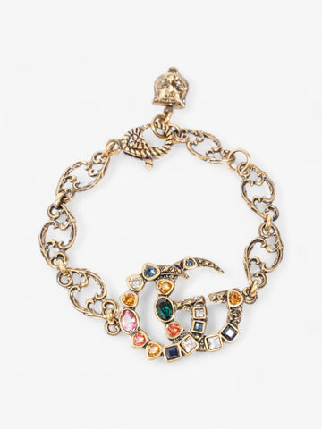 Gucci CS Crystal Bracelet Gold / Multicolour