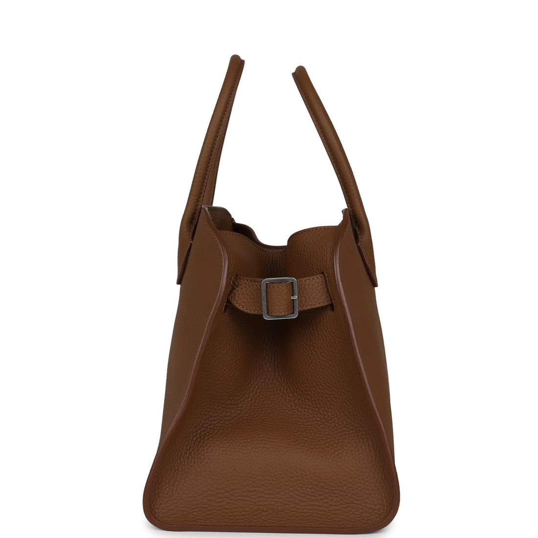 The Row Soft Margaux 12 Bag Rubber Calfskin Silver Hardware