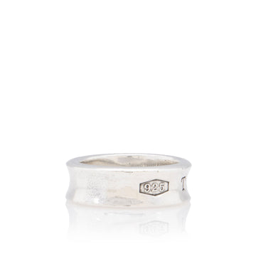 Tiffany & Co. Vintage Sterling Silver 1837 Ring - Size 5 1/2