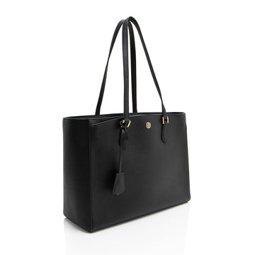 Tory Burch Leather Robinson Medium Tote