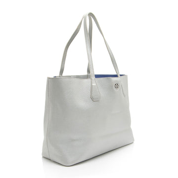 Tory Burch Metallic Leather Perry Tote