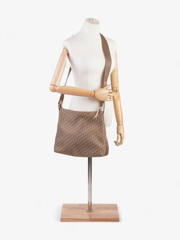 Christian Dior Trotter Beige Oblique Canvas Large