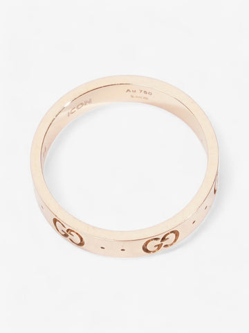 Gucci Icon CS Ring Gold Yellow Gold 14 (Circumference - 54mm)