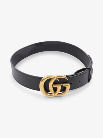 Gucci CS Marmont Belt Black Leather 80cm 32"