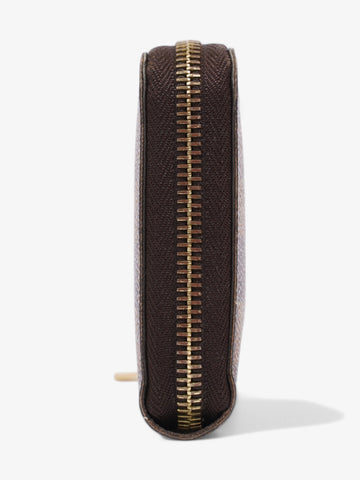Louis Vuitton Zippy Wallet Damier Ebene Coated Canvas