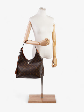 Louis Vuitton Flower Hobo Monogram Coated Canvas