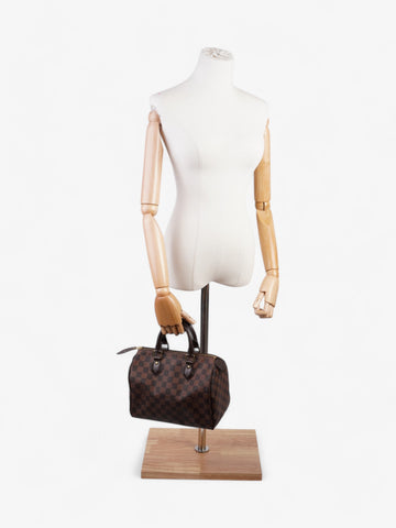 Louis Vuitton Speedy Damier Ebene Coated Canvas 25