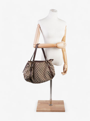Gucci Abbey Tote CS Supreme / Brown Canvas