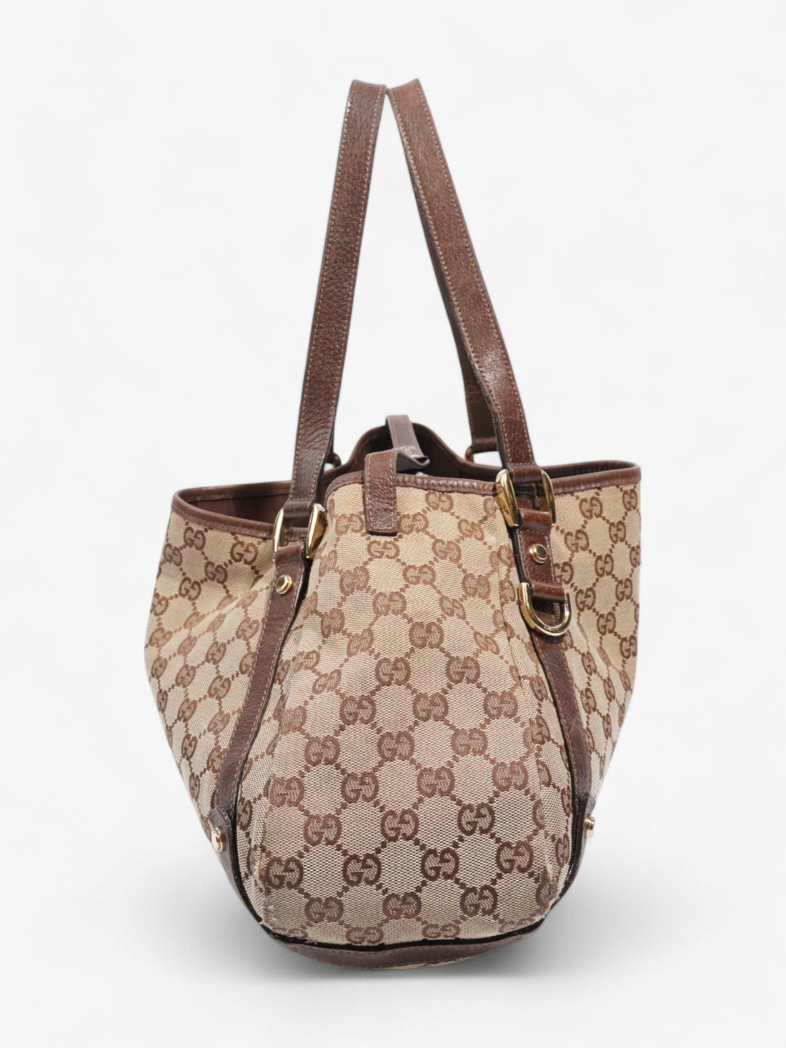 Gucci Abbey Tote CS Supreme / Brown Canvas
