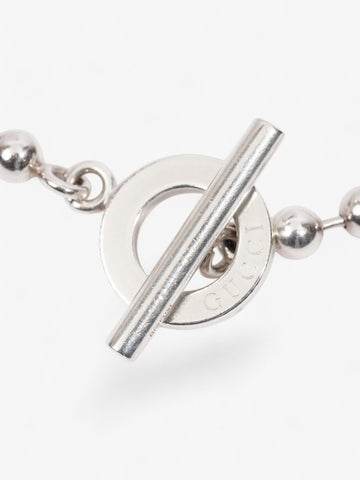 Gucci Beaded Bracelet with ToCSle Silver Silver Sterling