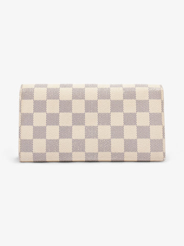 Louis Vuitton Sarah Wallet Damier Azur Coated Canvas