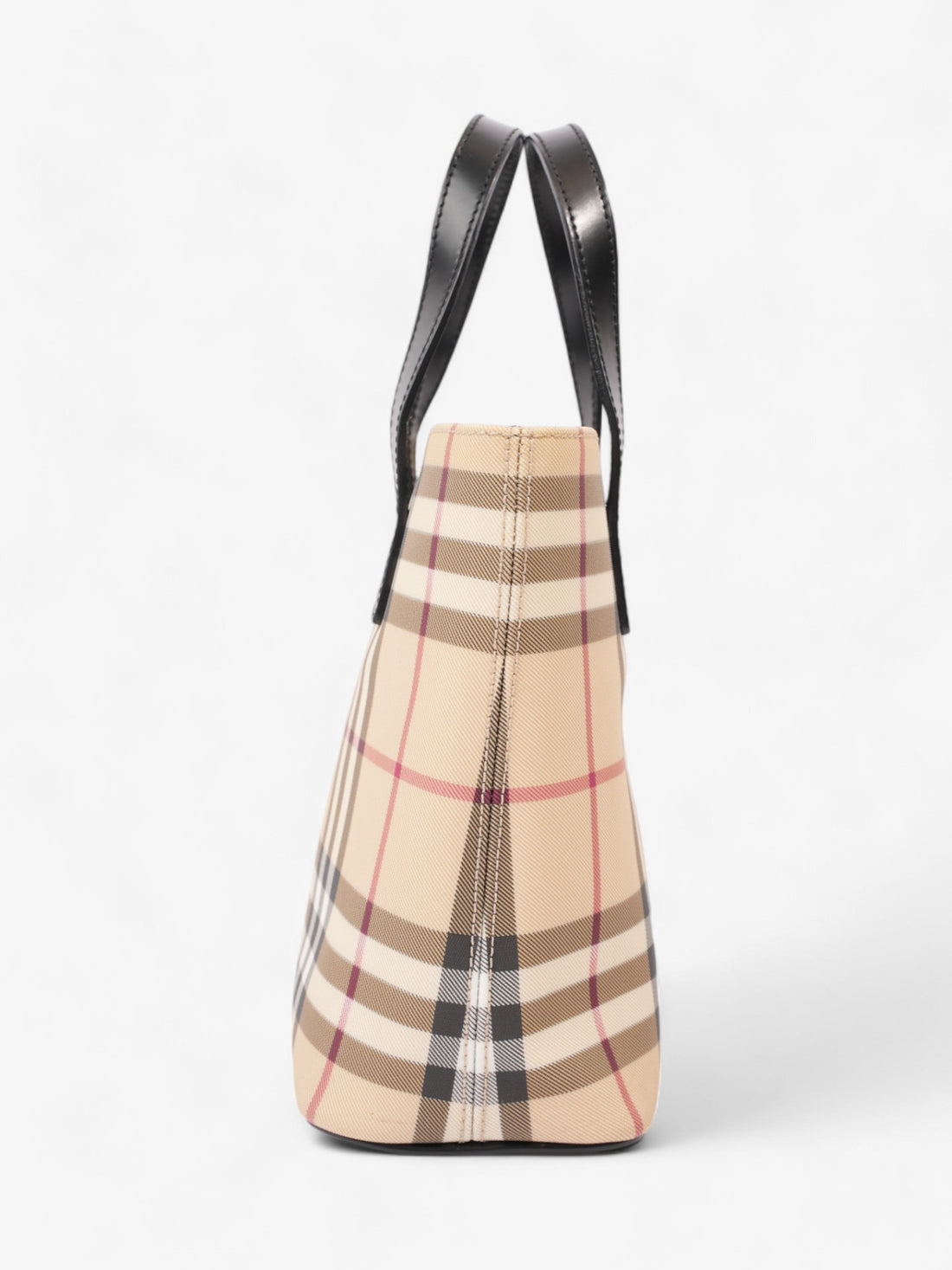 Burberry London Tote Nova Check Canvas