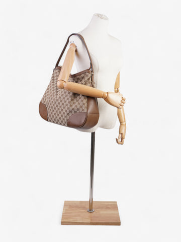 Gucci Bree CS Supreme / Brown Canvas Large