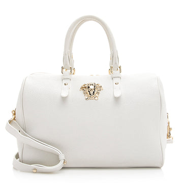 Versace Saffiano Calfskin Palazzo Duffle Bag (SHF-19291)