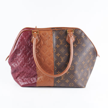 Louis Vuitton Monogram Medium Block Tricolor Stripes