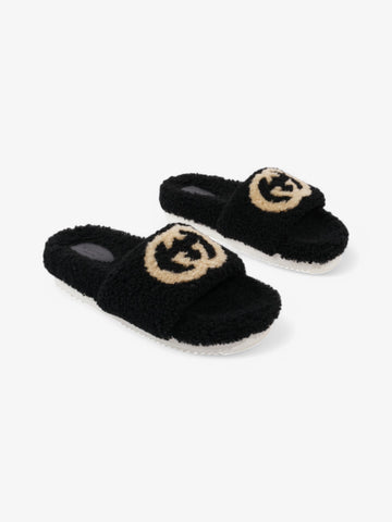 Gucci CS Merino Wool Black / Beige  Wool EU 40 UK 7