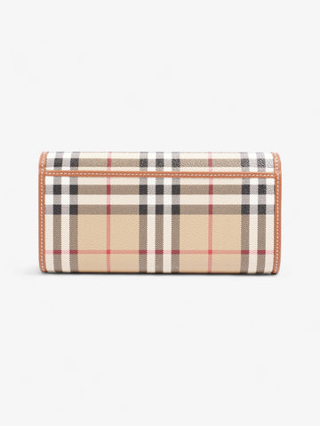 Burberry Halton Wallet Archive Beige Canvas