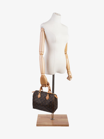 Louis Vuitton Speedy 25 Monogram Coated Canvas