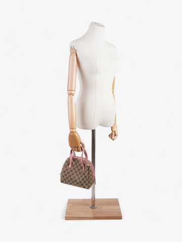 Gucci Dome Bag CS Supreme / Pink Canvas Mini