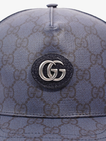 Gucci CS Baseball Cap CS Supreme / Navy Blue Cotton Large