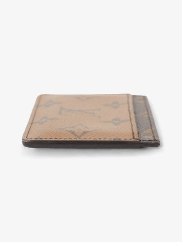 Louis Vuitton Card Holder Reverse Monogram Coated Canvas
