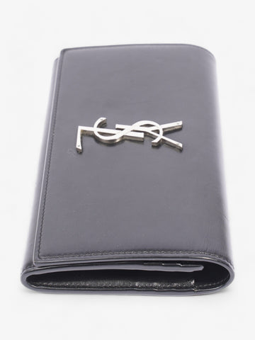 Saint Laurent Long Wallets Black Leather