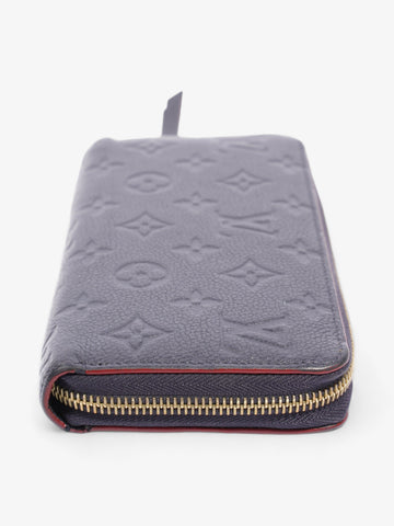 Louis Vuitton Zippy Wallet Navy Empreinte Leather